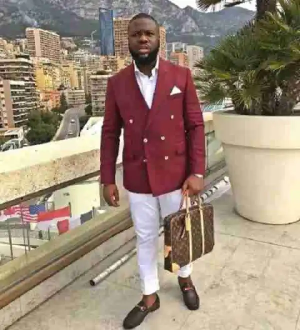 Popularity....!! Photo:- Man United Stars Bailly, Fosu-Mensah Acknowledge Popular Nigerian Socialite “Hushpuppi”